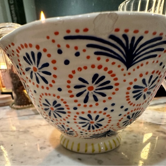 Gather Round Anthropologie Floral Patterned Ceramic Mug - Picture 5 of 7